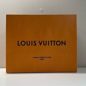 Louis Vuitton LV | Gift Bag | Orange | W8.75 x H7 x D4.5 inch